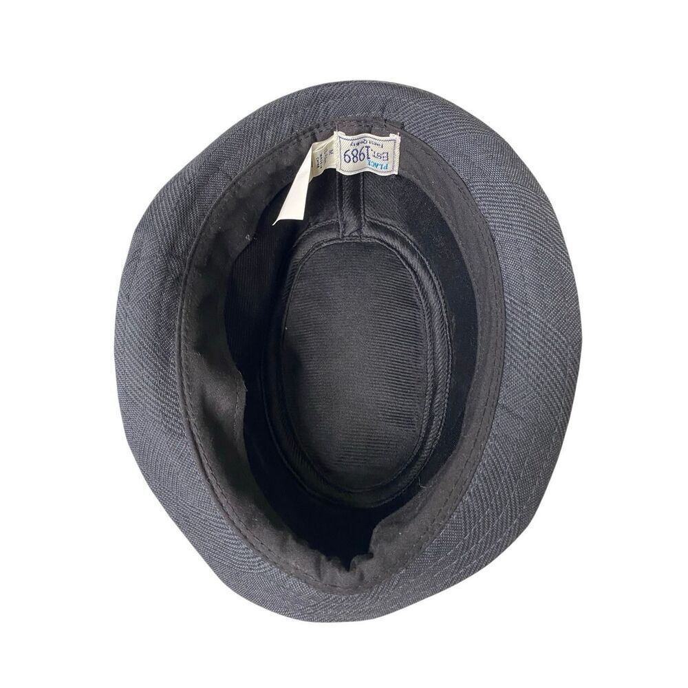 Flawed The Children’s Place Boys Black Fedora Hat Formal Dressy Toddler 12-24M - Picture 5 of 9